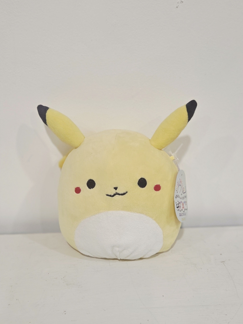 Custom Pikachu Ditto Face Squishmallow Plush NWT Poke.Squish